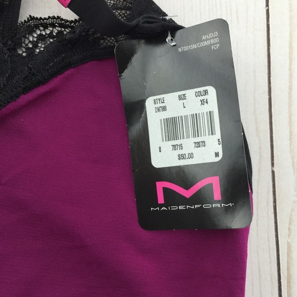 Maidenform Bra Set of 2 T-Back Size L - Picture 13 of 14